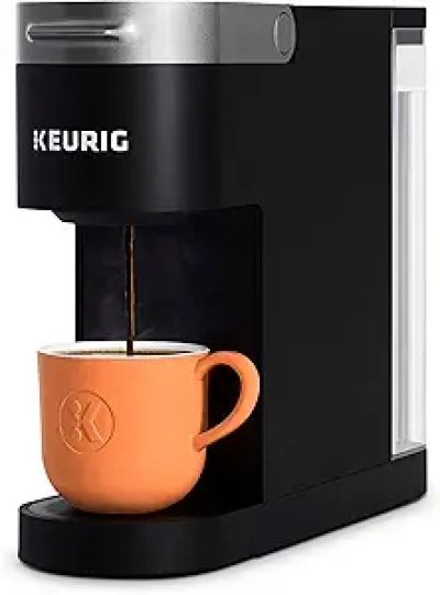 Keurig K-Slim Single Serve Coffee Maker - Compact K-Cup Pod Brewer with Multistream Technology