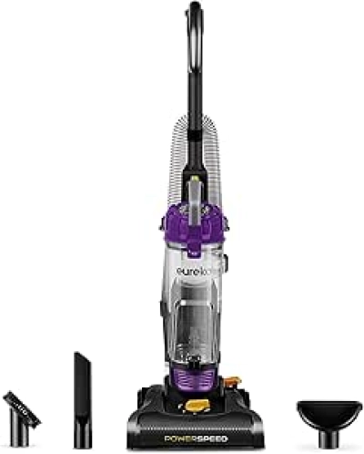 Eureka NEU182B PowerSpeed Bagless Upright Vacuum - Lightweight Purple Cleaner