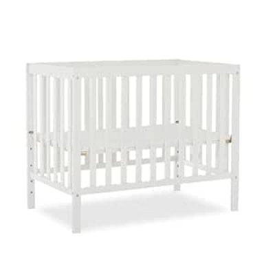 Dream On Me Edgewood 4-in-1 Convertible Mini Crib - GreenGuard Gold Certified