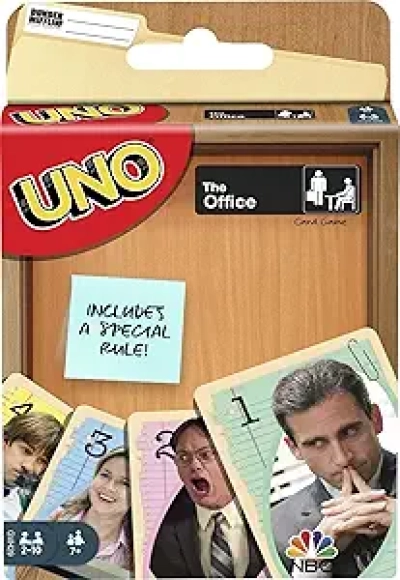 UNO The Office Card Game - Official Dunder Mifflin Edition for 2-10 Players