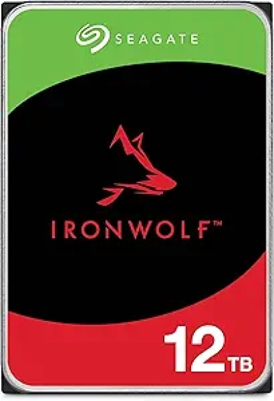 Seagate IronWolf 12TB NAS Hard Drive - 7200 RPM SATA for RAID Storage