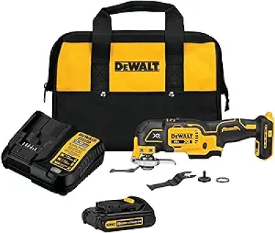 DEWALT 20V MAX XR Cordless Oscillating Tool Kit - Brushless Multitool with Battery