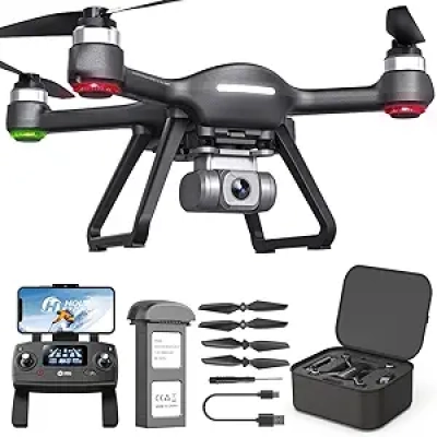 Holy Stone HS700E 4K Drone with GPS & EIS Camera for Adults