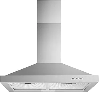 30 Inch Wall Mount Range Hood Stainless Steel Ducted Ductless 450 CFM