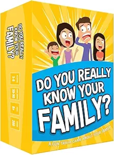 Family Game Night Card Game - Fun Questions & Challenges for All Ages