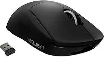 Logitech G PRO X SUPERLIGHT - Ultra-Lightweight 63g Wireless Gaming Mouse | 25K HERO Sensor