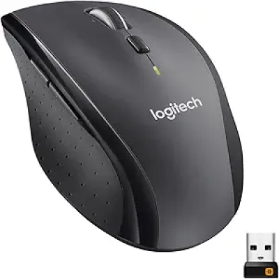 Logitech M705 Wireless Mouse - 3-Year Battery, Programmable Gaming Mouse