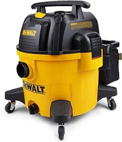 DEWALT 9 Gallon Wet/Dry Shop Vacuum - 5 HP Heavy-Duty Vac with Blower
