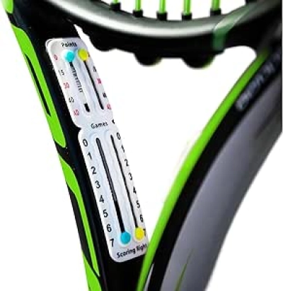 Portable Tennis Racket Score Keeper - ITF Conforming Lightweight Scorecard
