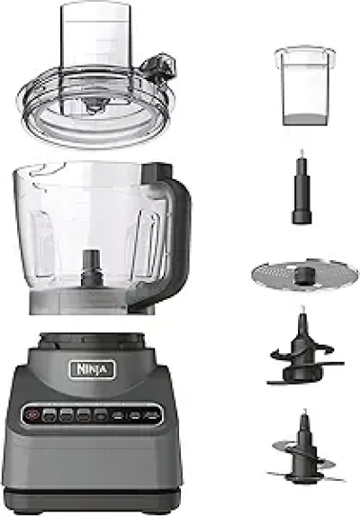 Ninja Professional Plus Food Processor 1000W - 9-Cup Bowl with Auto-iQ Technology
