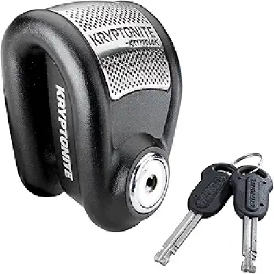 Kryptonite Alarm Disc Lock - 120dB Anti-Theft Motorcycle & Scooter Security