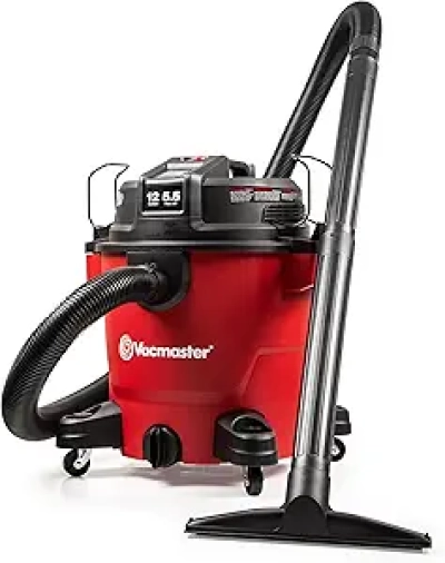Vacmaster 12-Gallon Wet/Dry Vacuum - 5.5 Peak HP Heavy-Duty VJH1211PF
