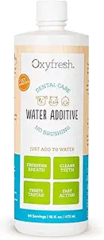 Best Dog & Cat Dental Water Additive - Eliminate Bad Breath & Tartar