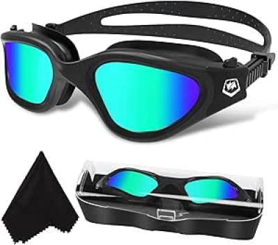 WIN.MAX Polarized Swimming Goggles - Anti Fog UV Protection No Leak