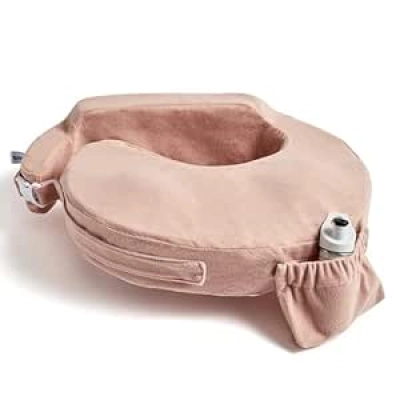 My Brest Friend Deluxe Nursing Pillow - Ergonomic Breastfeeding Support with Slipcover
