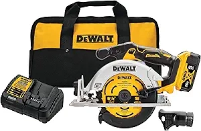 DEWALT 20V MAX Cordless Circular Saw 6-1/2 Inch | DCS565P1 Kit