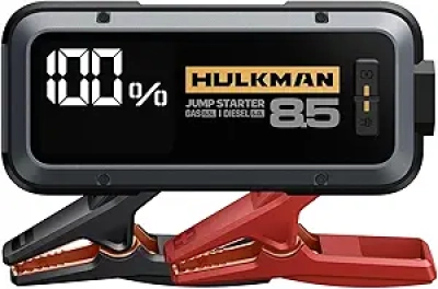 Hulkman Alpha85 2000A Jump Starter - 12V Car Battery Booster with Smart Display