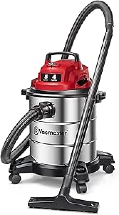 Vacmaster 5-Gallon Wet/Dry Vacuum 4 HP Stainless Steel Tank | VOC508S