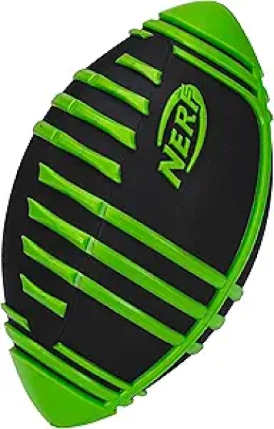 Nerf Weather Blitz Foam Football - All-Weather, Easy-Grip Design for Kids