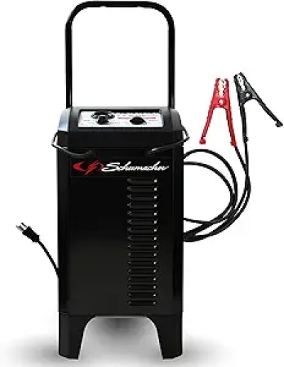 Schumacher 2-in-1 Battery Charger & 200A Engine Starter - 10A/40A Boost for 6V/12V