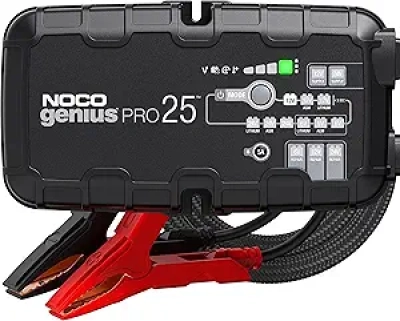 NOCO GENIUSPRO25 25A Smart Battery Charger - 6V/12V/24V Fast Charger & Power Supply
