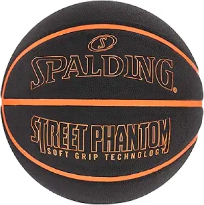 Spalding Outdoor Rubber Basketball - Official Size 7, Soft Grip Technology