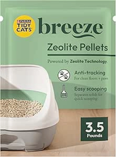 Purina Tidy Cats Breeze Litter Pellets Refill - 99.9% Dust Free, 6-Pack
