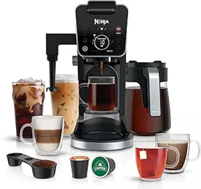 Ninja DualBrew Pro K-Cup & Grounds Coffee Maker - 13-Size Dual Brew System