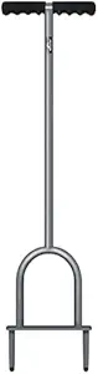 Walensee Manual Lawn Aerator - Heavy Duty Core Aeration Tool for Compacted Soil