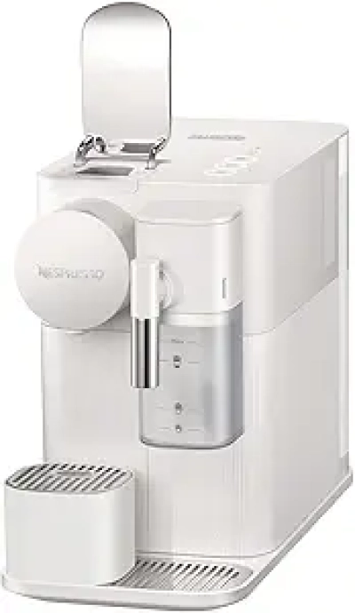 Nespresso Lattissima One Espresso Machine with Milk Frother | De'Longhi White