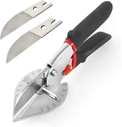 45-135° Adjustable Miter Shear Cutter - Professional Trim & Molding Scissors