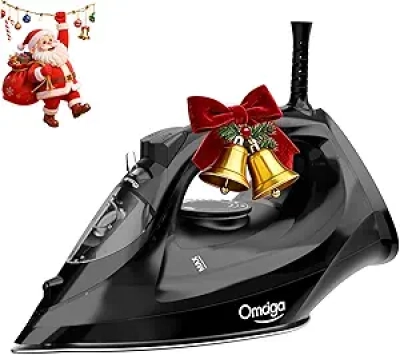 1500W Steam Iron with Rapid Heating & Ceramic Soleplate | Professional Clothes Iron