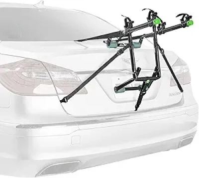 Allen Sports Deluxe 2-Bike Trunk Mount Rack - ZN102 Black