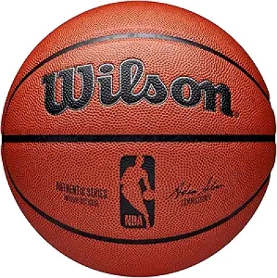 Wilson NBA Authentic Series Indoor/Outdoor Basketball - Official Size 7
