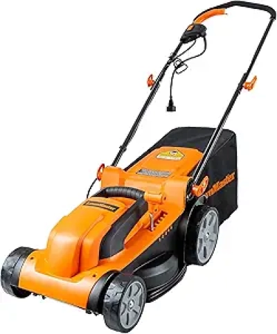 LawnMaster MEB1114K 15-Inch Electric Corded Lawn Mower - 11AMP