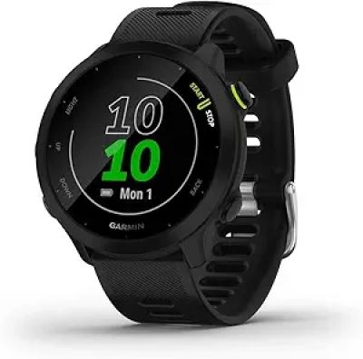 Garmin Forerunner 55 GPS Running Watch - 2 Week Battery, Heart Rate Monitor