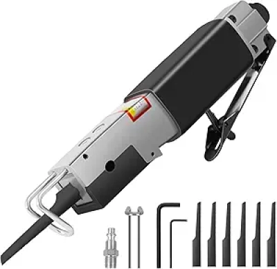 SHANTRA Pneumatic Reciprocating Air Saw - Professional Metal Cutting Tool with 6 Blades