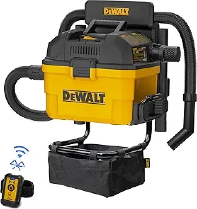 DEWALT 6 Gallon 5 HP Wall-Mounted Wet Dry Vacuum Cleaner | DXV06G Garage Shop Vac