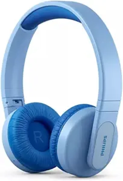 Philips K4206 Kids Wireless Headphones - 85dB Safe Hearing, 28H Battery & Parental Controls