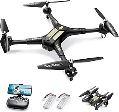 SYMA X600W Foldable Drone with 1080P FPV Camera - Beginner Quadcopter for Adults & Kids