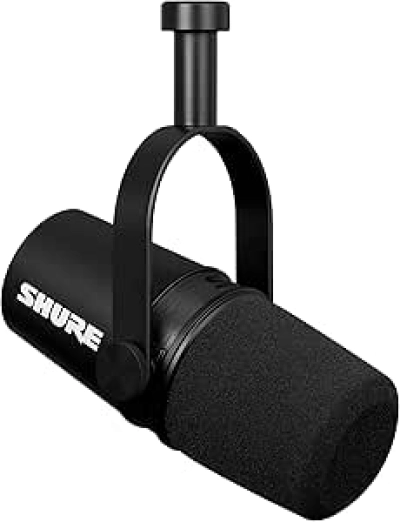 Shure MV7X XLR Dynamic Microphone | Professional Podcast & Vocal Recording Mic
