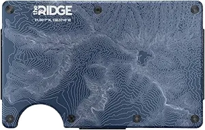 Ridge Wallet - RFID Blocking Slim Minimalist Front Pocket Wallet | Lifetime Guarantee