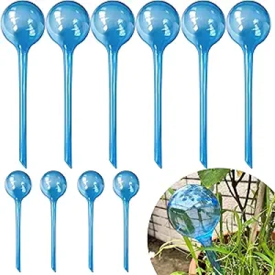 MOONSOUND Self Watering Globes 10pcs - Automatic Plant Watering Bulbs