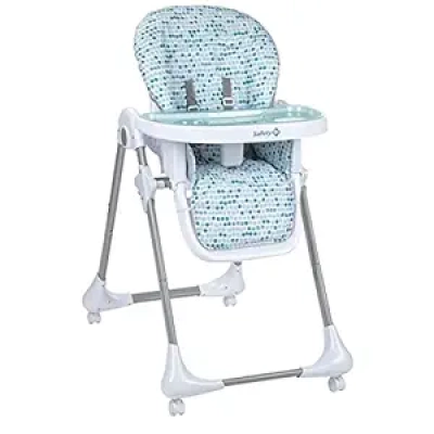 Safety 1st Grow and Go 3-In-1 High Chair - Raindrop | Convertible Baby & Toddler Seat