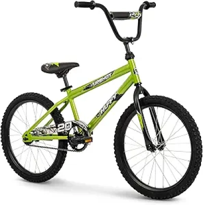 Huffy Upshot 20 Inch Boys' Bike - BMX Design with Training Wheels & Easy Assembly