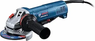 Bosch GWS10-450P 4.5" Angle Grinder - 10 Amp Ergonomic Design with Paddle Switch