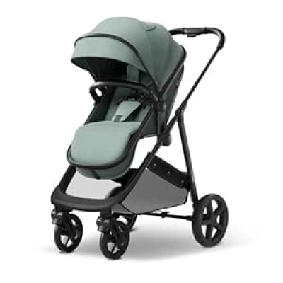 Mompush Wiz 2-in-1 Baby Stroller with Bassinet | Newborn to Toddler Convertible Stroller