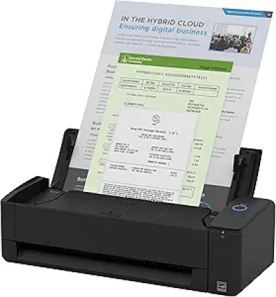 ScanSnap iX1300 Compact Wireless Document Scanner - Auto Feeder, Duplex Color Scanning