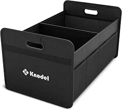 K KNODEL Car Trunk Organizer - Foldable Storage with Reinforced Handles