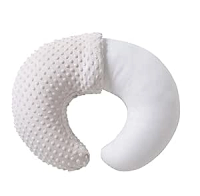 Nursing Pillow for Breastfeeding & Bottle Feeding - Baby Support Pillow with Removable Cover
